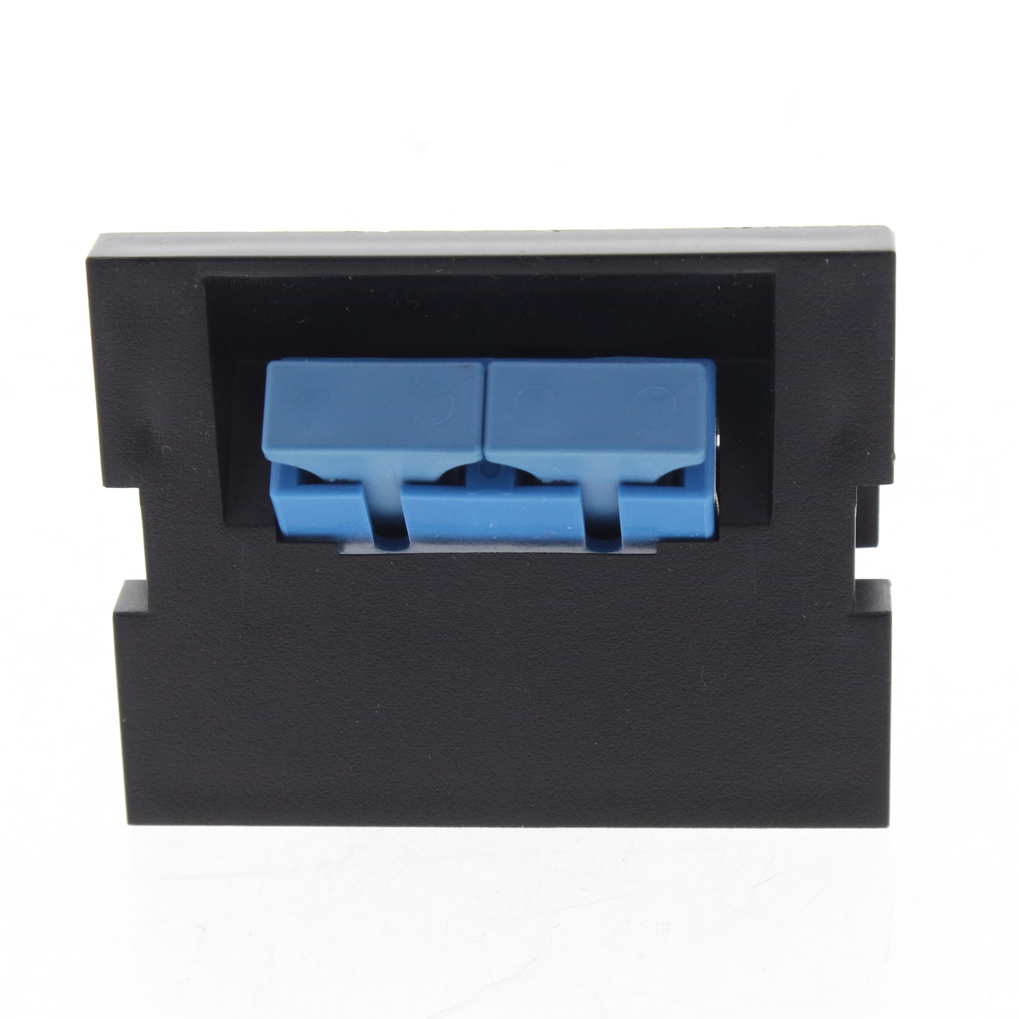 Leviton 41294-2CE Black MOS Duplex SC Fiber Optic 45? Coupling Jack 1.5 Module