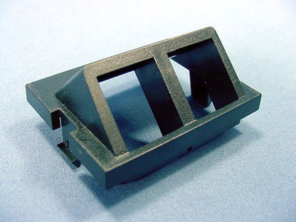 Leviton Black MOS Wallplate 2-Port Quickport 45� Adapter Insert Module 41294-2QE