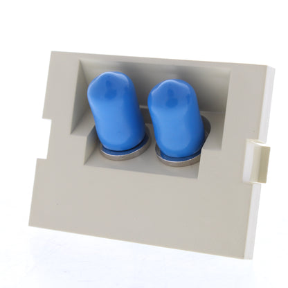 Leviton 41294-PFI Ivory Duplex FC 45 Degree 1.5 Unit High Mos PB Sleeve