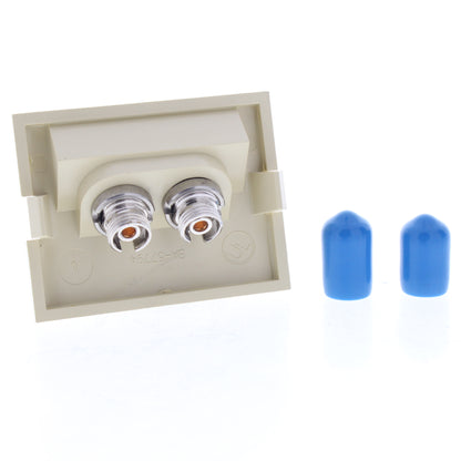 Leviton 41294-PFI Ivory Duplex FC 45 Degree 1.5 Unit High Mos PB Sleeve