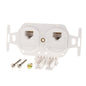 Leviton Duplex White Phone Jack Voice 8-Wire Cat3 T568B Type 106 & 110 41367-IDW