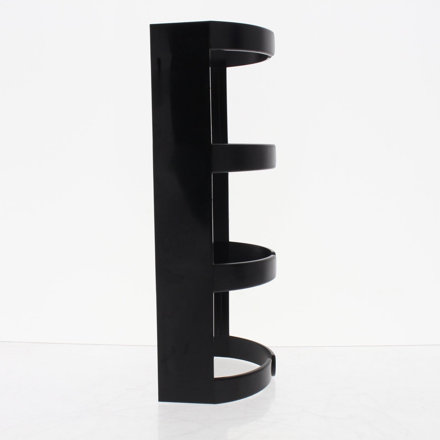Leviton 41CMS-HCM Black Horizontal Cable Management Trough Organization Channel