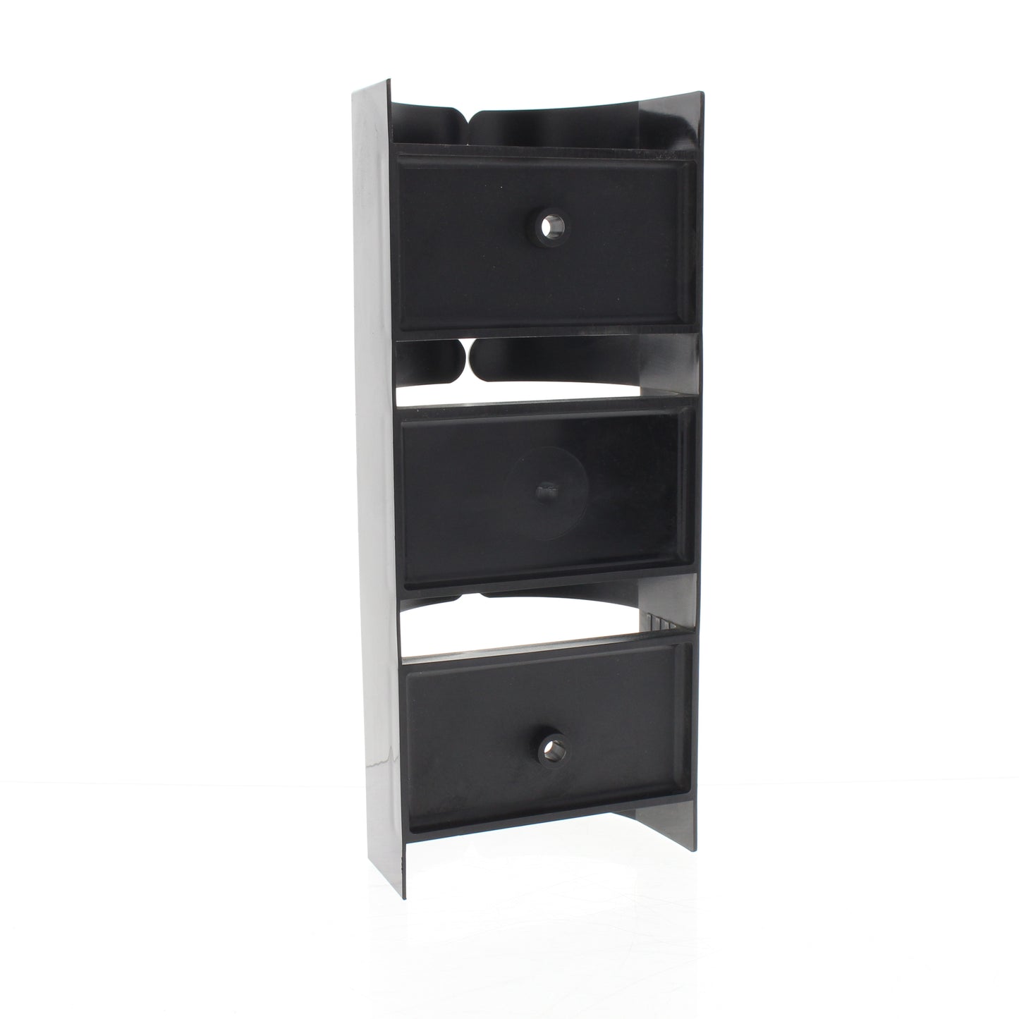 Leviton 41CMS-HCM Black Horizontal Cable Management Trough Organization Channel