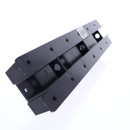 Leviton- Black Vertical Spool Manager Works with Wiring Distribution Spools,