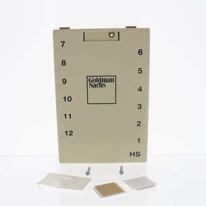 Leviton 41G89-12B Ivory 12-Port Custom Unit for Goldman Sachs Surface Housing