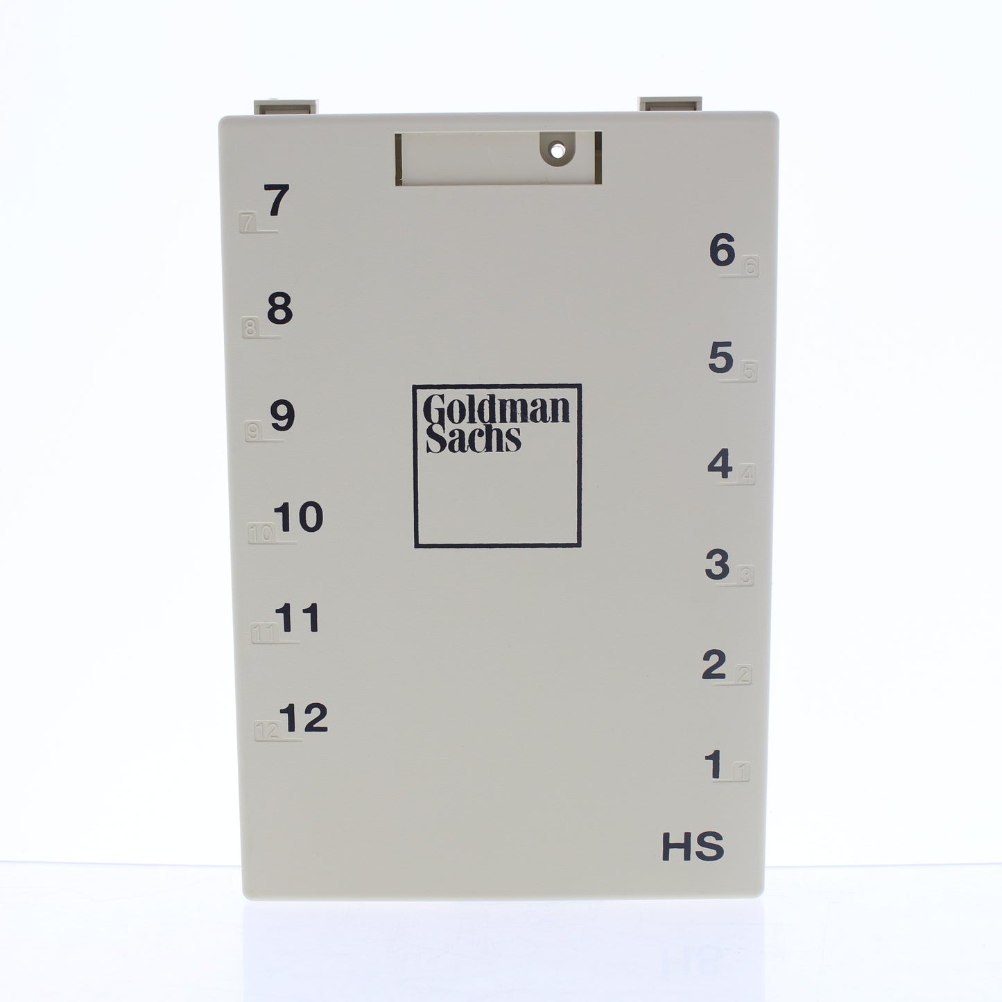 Leviton 41G89-12B Ivory 12-Port Custom Unit for Goldman Sachs Surface Housing