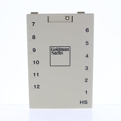 Leviton 41G89-12B Ivory 12-Port Custom Unit for Goldman Sachs Surface Housing