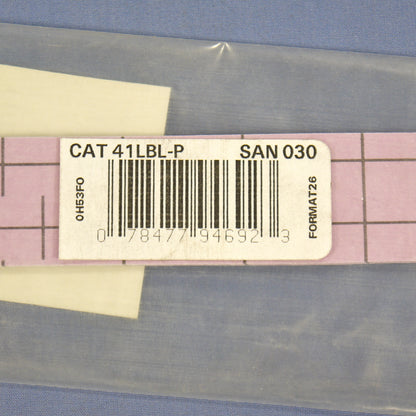 Leviton 41LBL-P Purple Label for Cat5e 110-Type Telephone Wiring Base Lined 6pcs