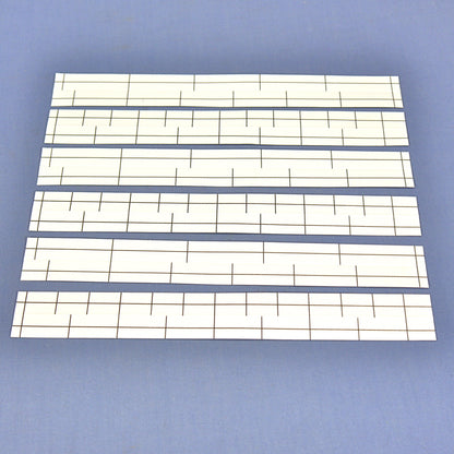 12 Leviton White Labels for Cat 5e 110-Type Telephone Wiring Base Lined 41LBL-W
