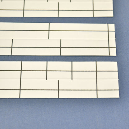 12 Leviton White Labels for Cat 5e 110-Type Telephone Wiring Base Lined 41LBL-W
