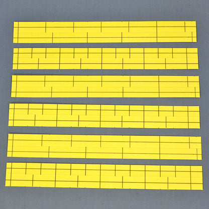 Leviton 41LBL-Y Yellow Label for Cat5e 110-Type Telephone Wiring Base Lined 6pcs