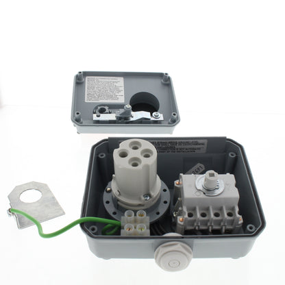 Leviton 420MI9W Mechanical Interlock Non-Fused Pin & Sleeve 20A 3PH 240VAC 10HP