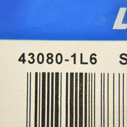 Leviton 6-Port 1-Gang Stainless Steel Quickport Wallplate w/ ID Window 43080-1L6
