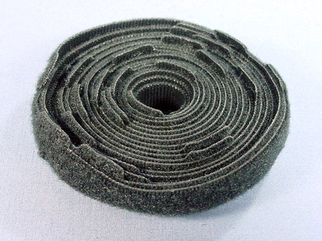 25 Leviton 5-Inch Hook and Loop Patch Cord Cable Tie Straps Polywrap 43105-005