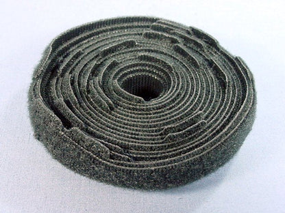 25 Leviton 5-Inch Hook and Loop Patch Cord Cable Tie Straps Polywrap 43105-005