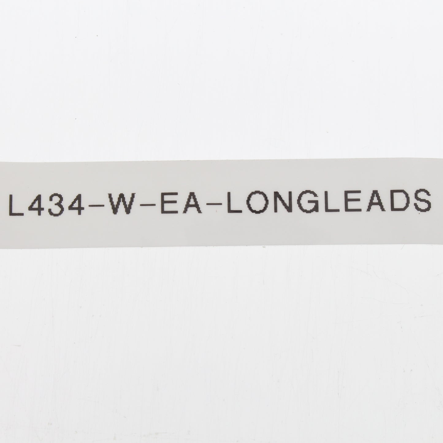 Leviton 434-W White Fluorescent Lamp Holder Light Socket Long Leads