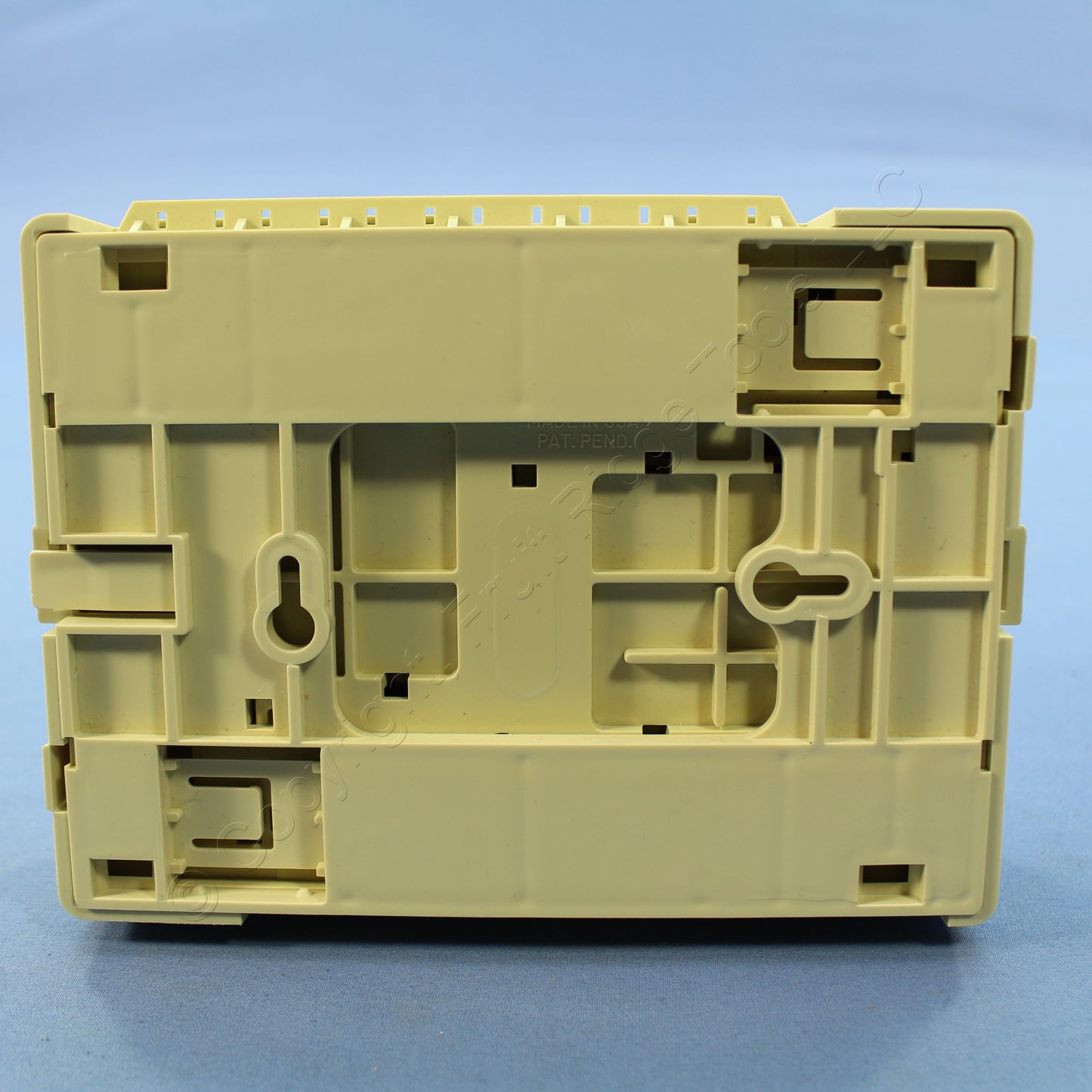Leviton 45001-I Ivory 12-Port Surface Mount Jacks Telephone Data Block 10-Pack