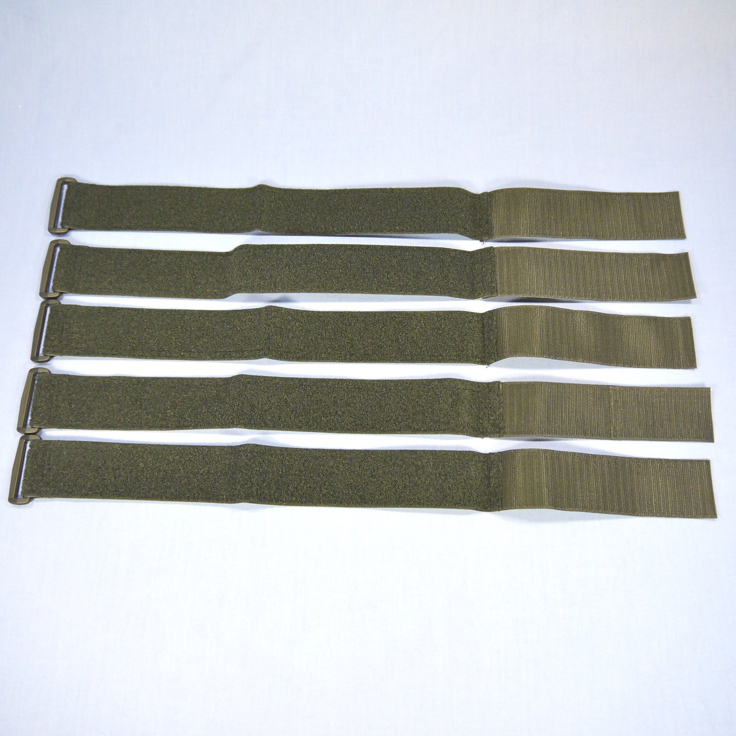 5 Leviton Hook and Loop Patch Cord Cable Vertical Tie Straps 3"-9" 45224-RCS