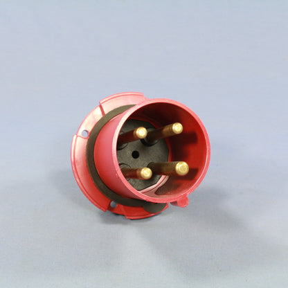 Leviton Scratched Pin & Sleeve Inlet Plug 60A 480V 3� Bulk 460B7W