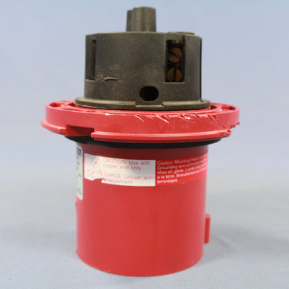 Leviton Scratched Pin & Sleeve Inlet Plug 60A 480V 3� Bulk 460B7W
