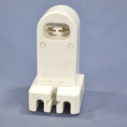 Leviton 465-LONG High Output Fluorescent Lampholder T8 T12 Horizontal Fixed End