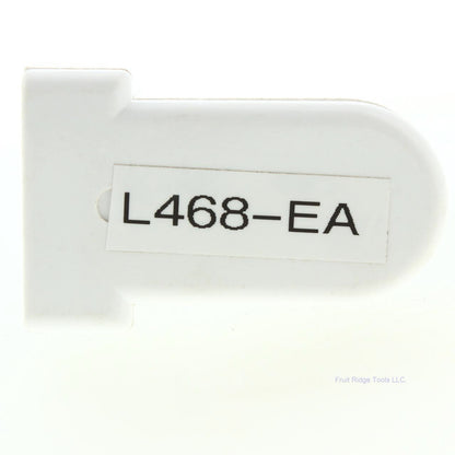 Leviton 468 White Slimline Fluorescent Lampholder Sockets T8 T12 Fixed End 600V