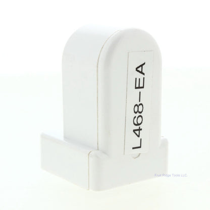 Leviton 468 White Slimline Fluorescent Lampholder Sockets T8 T12 Fixed End 600V