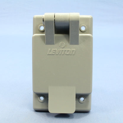 Leviton Weather Resistant Cover Locking Flanged Inlet Plug Nema L5-15P 4716-FWP