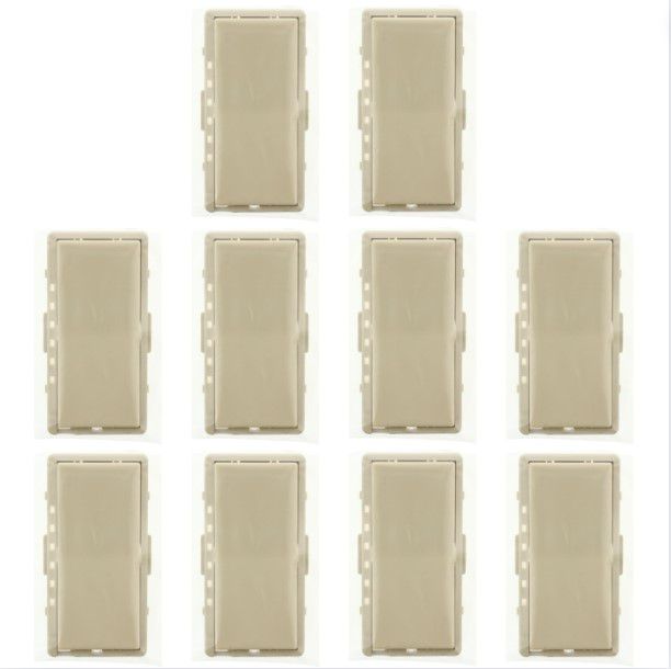 10 Leviton Ivory Color Change Kits for Mural Mosaic DHC Dimmer Switch DRKDD-1LI