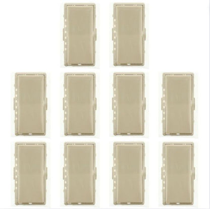 10 Leviton Ivory Color Change Kits for Mural Mosaic DHC Dimmer Switch DRKDD-1LI