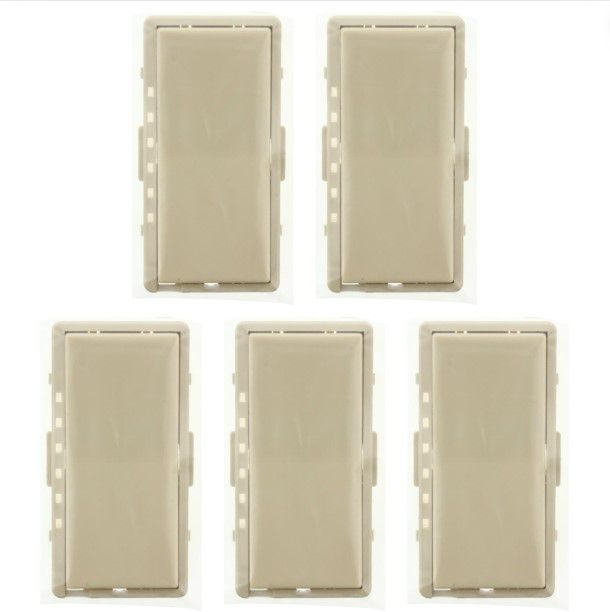 5 Leviton Ivory Color Change Kits for Mural Mosaic DHC Dimmer Switch DRKDD-1LI