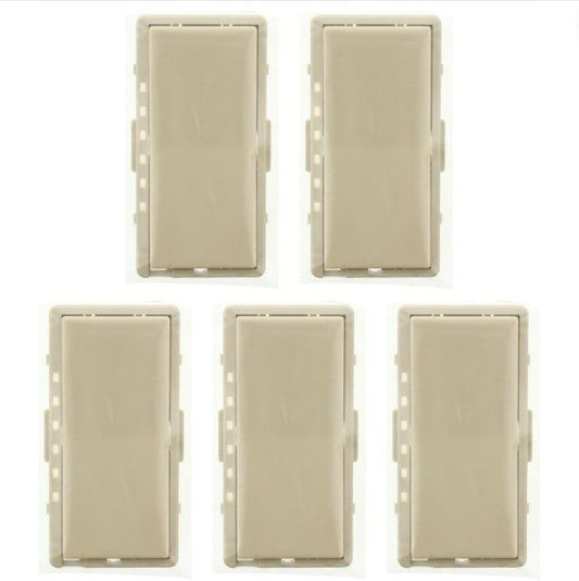 5 Leviton Ivory Color Change Kits for Mural Mosaic DHC Dimmer Switch DRKDD-1LI