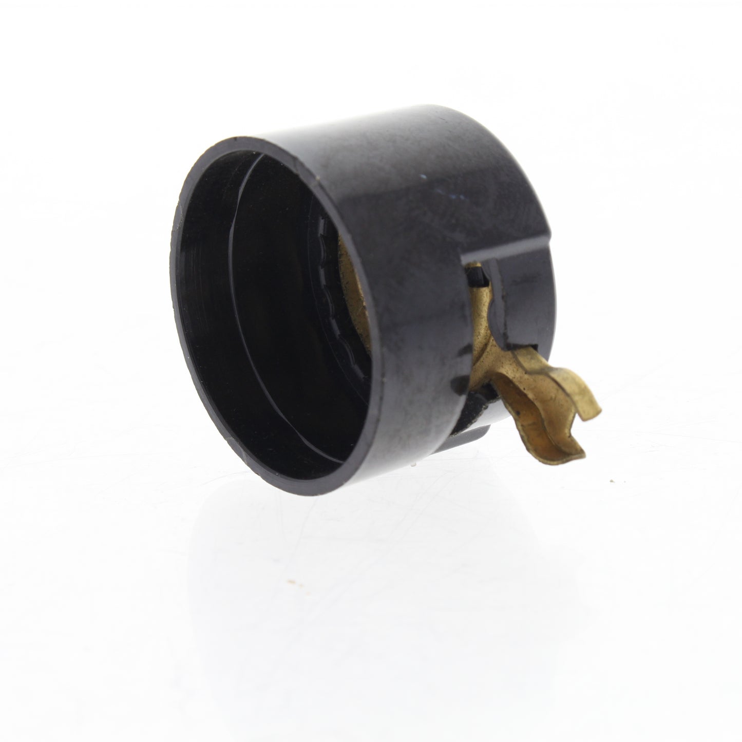 Leviton #476 Black Lumline Bakelite Lampholder Deep Cap Socket 660W 250V