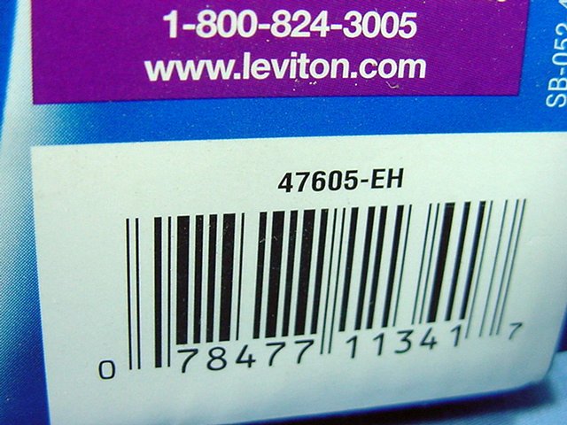 Leviton 10 Base-T 5-Port RJ-45 SMC Network Hub High Speed Networking 47605-EH
