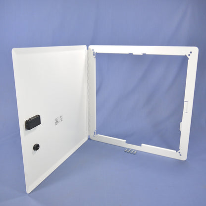 Leviton Premium 14" Hinged Cover for Structured Media Center Panel 47605-S14