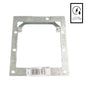 Leviton Low Voltage Dual-Gang Rough-In Extension Mounting Bracket 1-Gang 47610-2