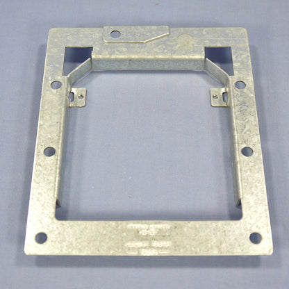 Leviton 47610-2R Metal Dual-Gang Rough-In Low Voltage Extension Mounting Bracket