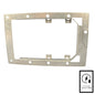 Leviton Low Voltage Three-Gang Rough-In Extension Mounting Bracket Bulk 47610-3