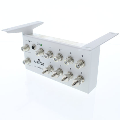 Leviton 47693-3BY CATV Passive Combiner Amplifier Module w/ AUX RF 3x8