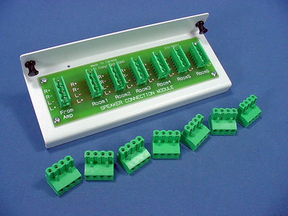 Leviton 48211-6A Structured Media 6-Zone Speaker Distribution Control Module