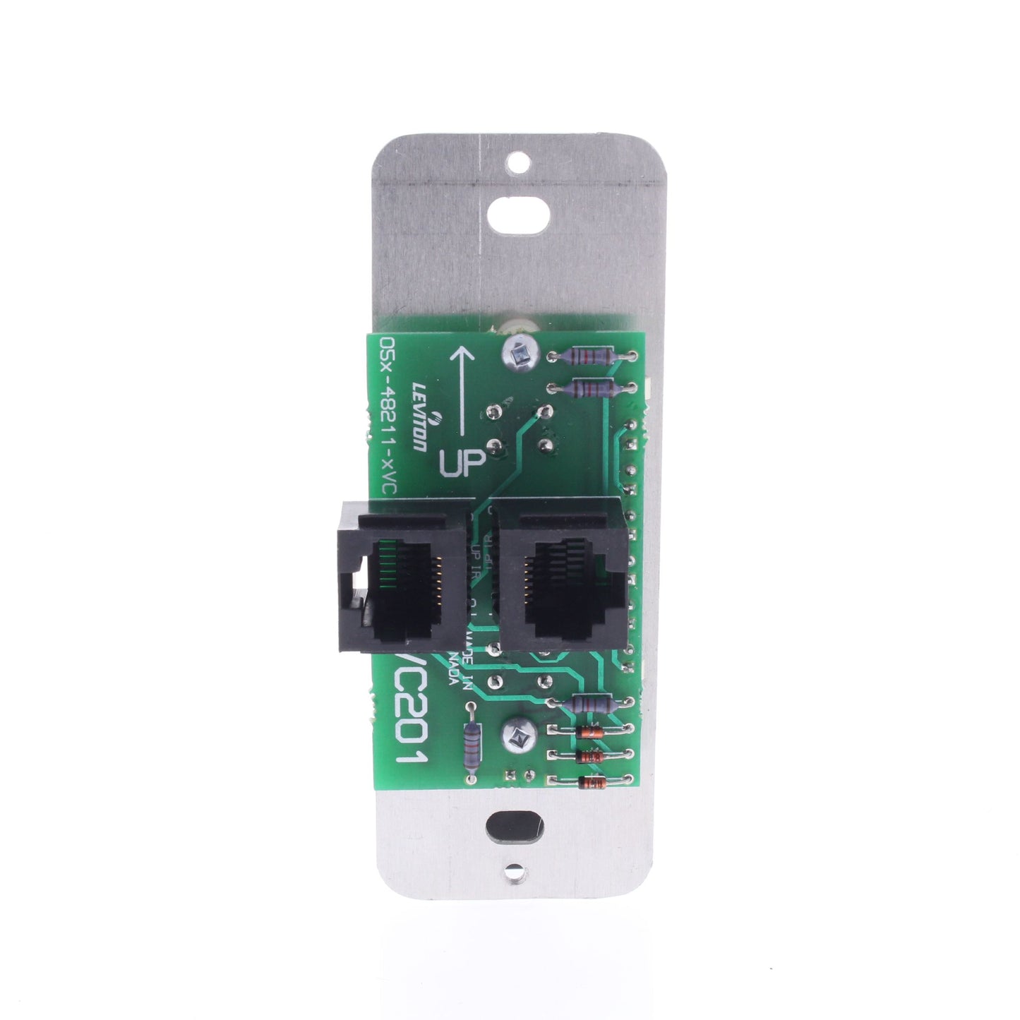 Leviton 48211-AVC Almond Cat 5 Decora Rocker Digital Audio Volume Control