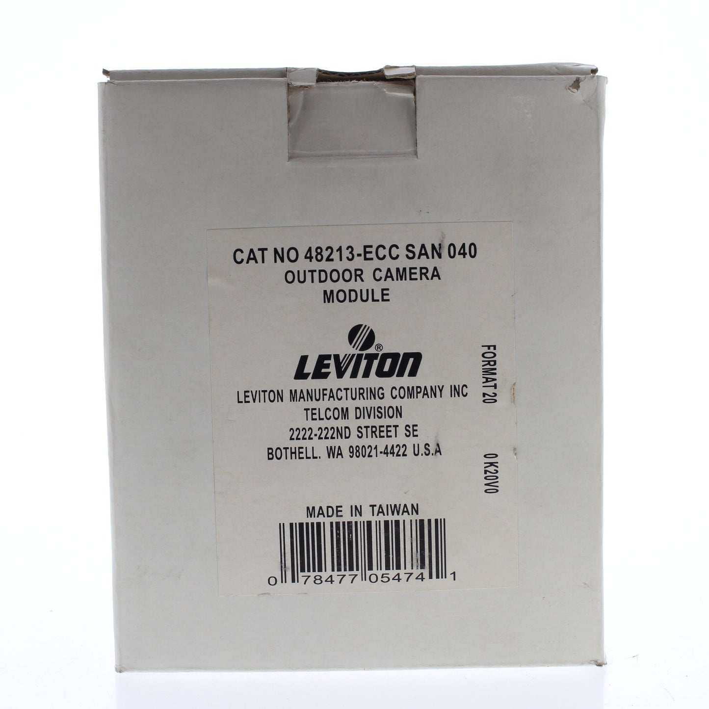 Leviton 48213-ECC SMC Exterior Color Security Surveillance Camera CCD w/ Audio