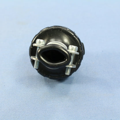 10 Leviton Round Straight Blade EZ Grip Heavy Duty Male Plugs Cord Clamp 48646