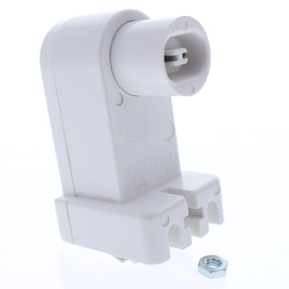 Leviton 488 White High Output T8 T12 Fluorescent Plunger Lampholder Light Socket