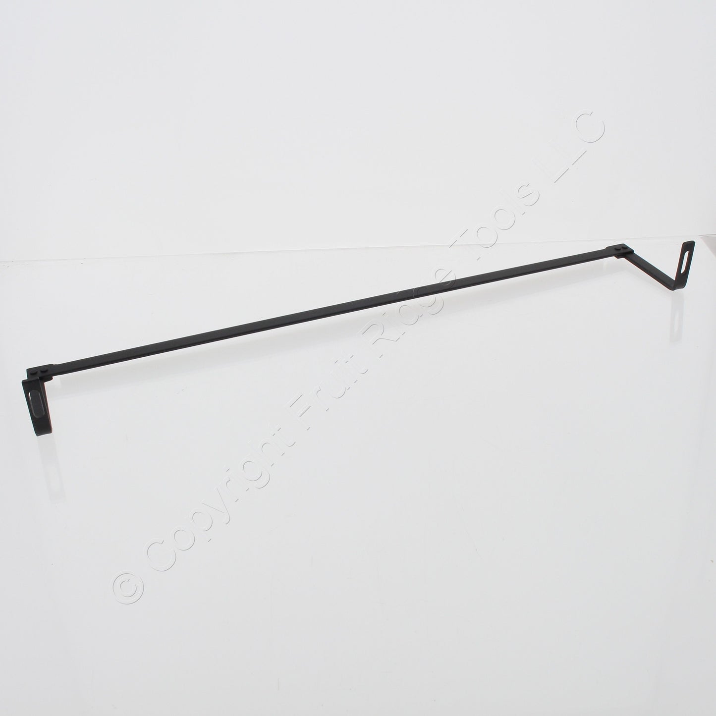 Leviton 49005-CMB Black 19" Patch Cable Management Bar for Flat Panels