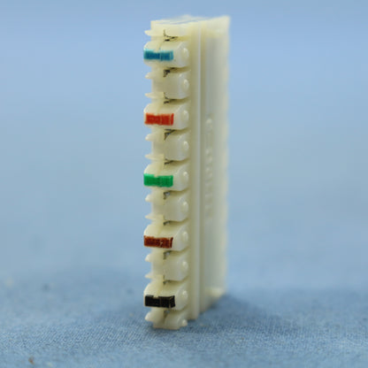 10 Leviton C-5 Connector Blocks 110-Type Base Terminal Patch Cat 5e 49105-IDC