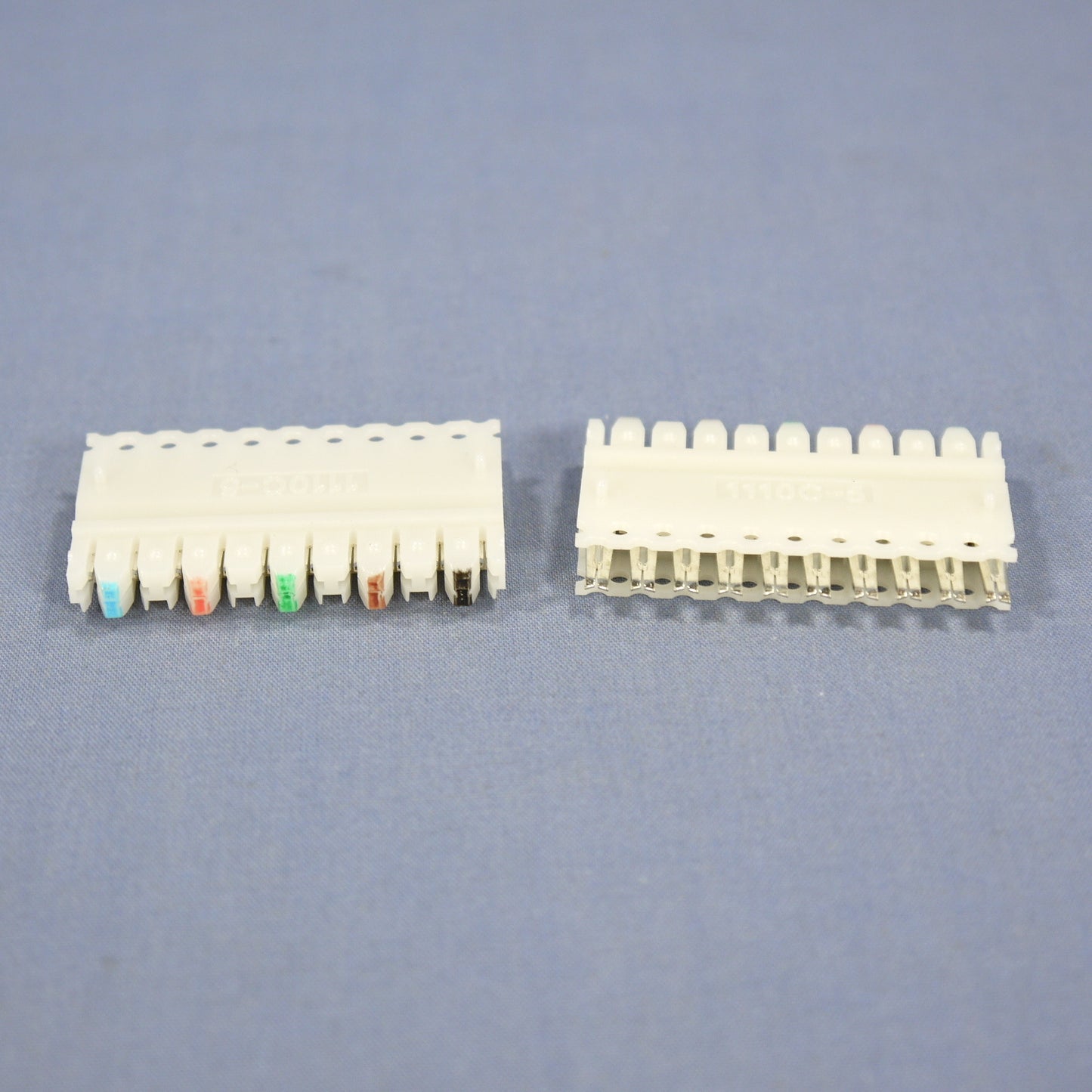 4 Leviton C-5 Connector Blocks 110-Type Base Terminal Patch Cat 5e 49105-IDC