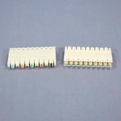 4 Leviton C-5 Connector Blocks 110-Type Base Terminal Patch Cat 5e 49105-IDC