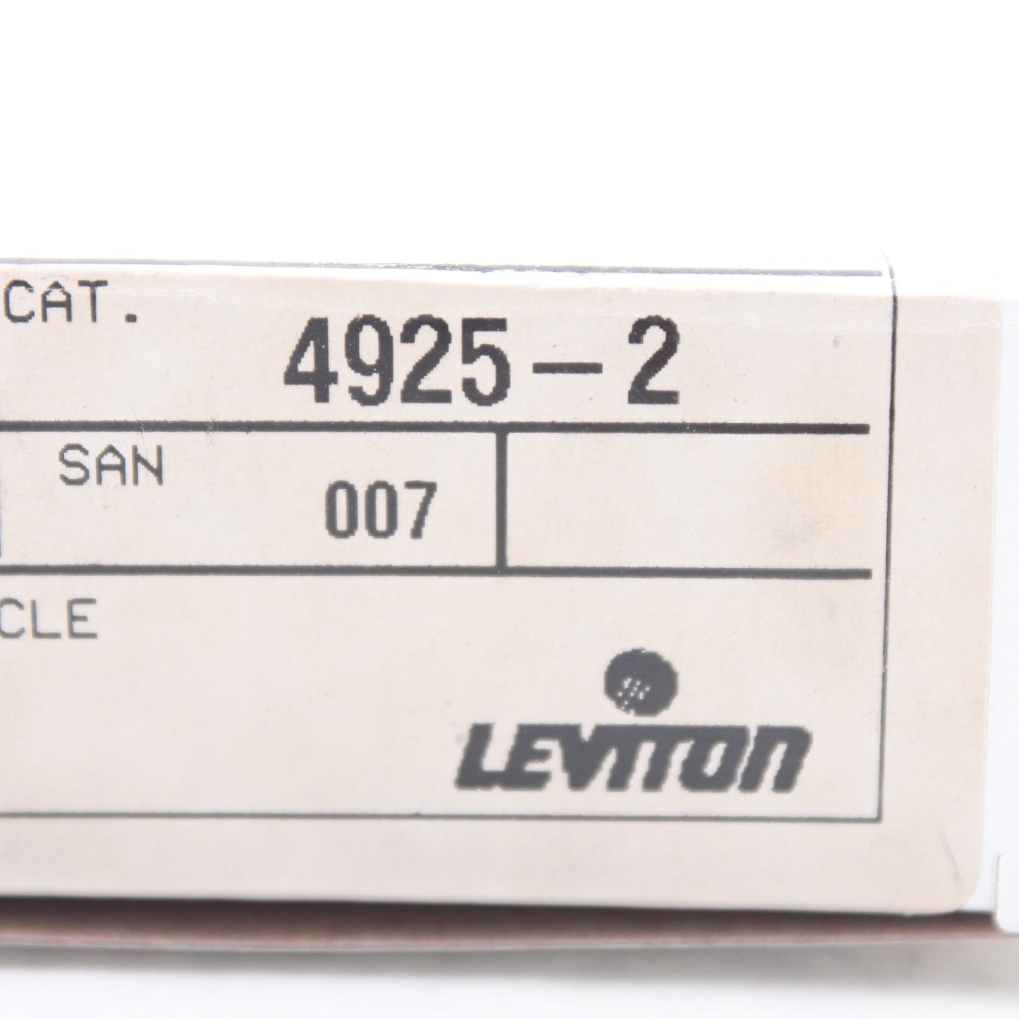 Leviton 4925-2 Gray Weather Resistant Outdoor Receptacle Outlet Wall Plate Cover
