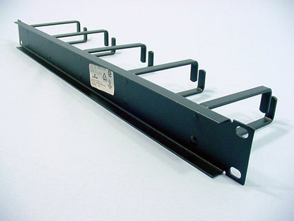 Leviton 19" Patch Cord Wire Organizer Wire Management Ring Rack Mount 49253-LPM